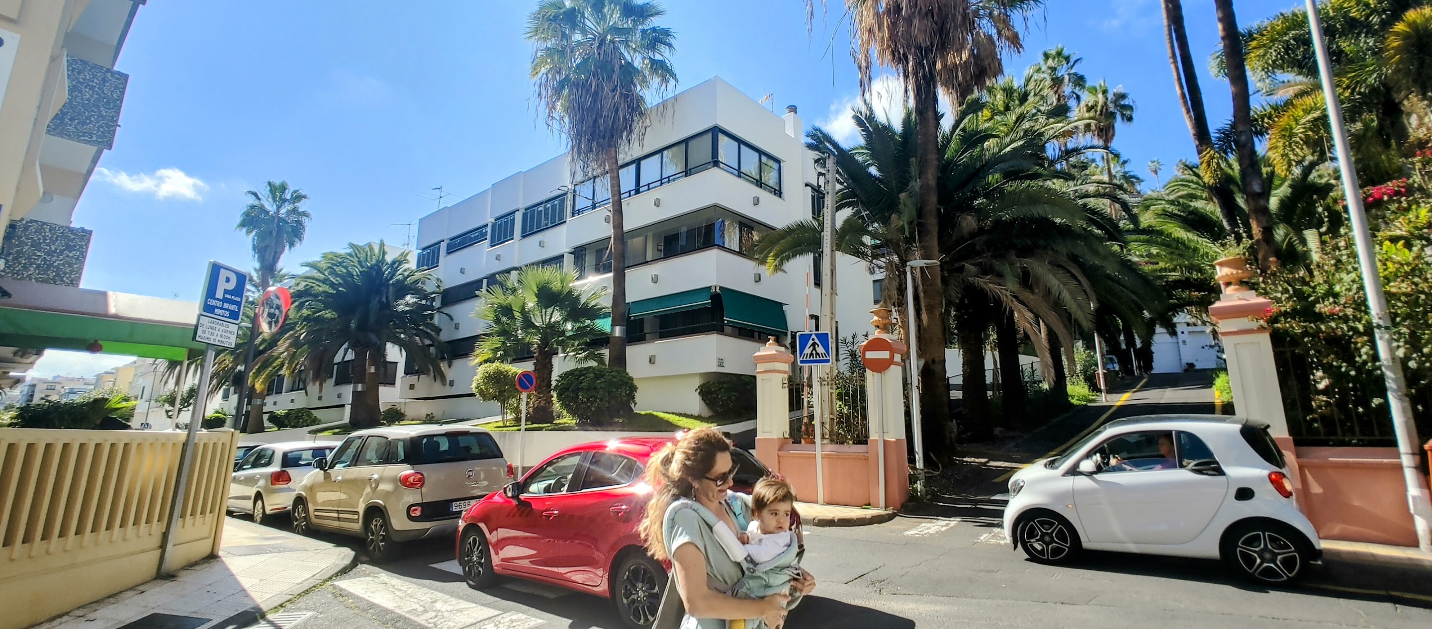 Ulice a město na Tenerife