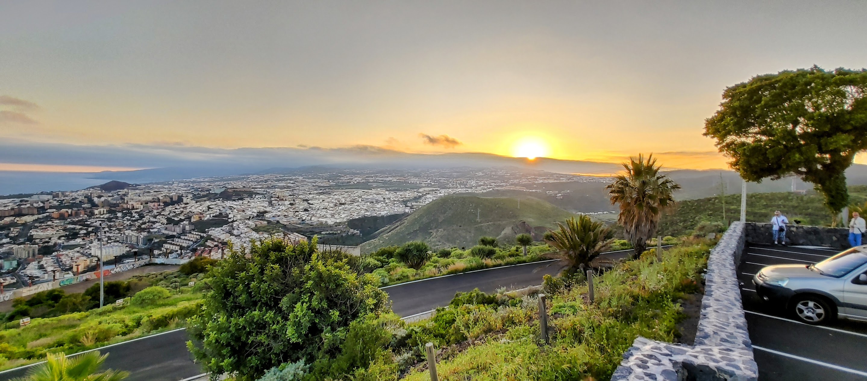 Výhled na město Tenerife