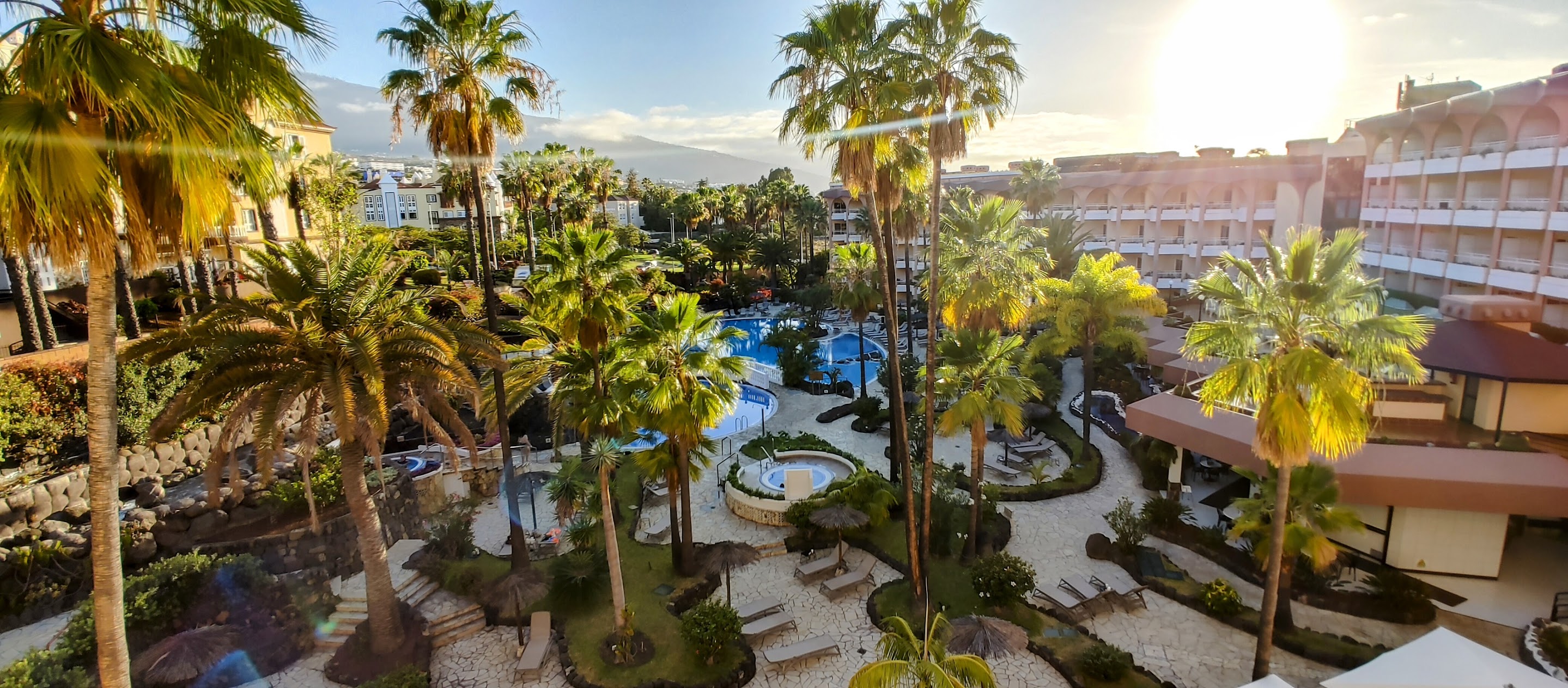 Hotel v Los Gigantes na Tenerife