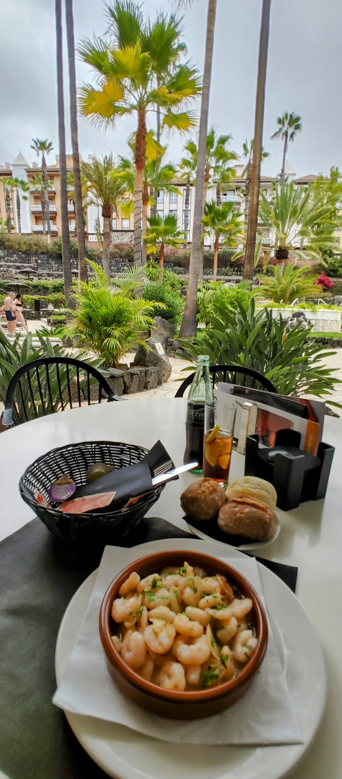 Jídlo a drink na Tenerife