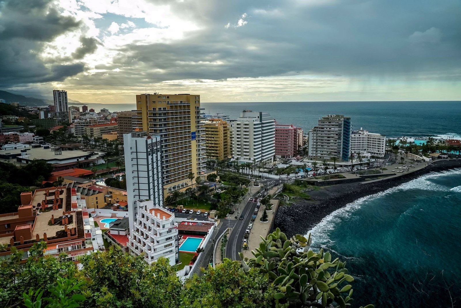 Tenerife krajina silnice