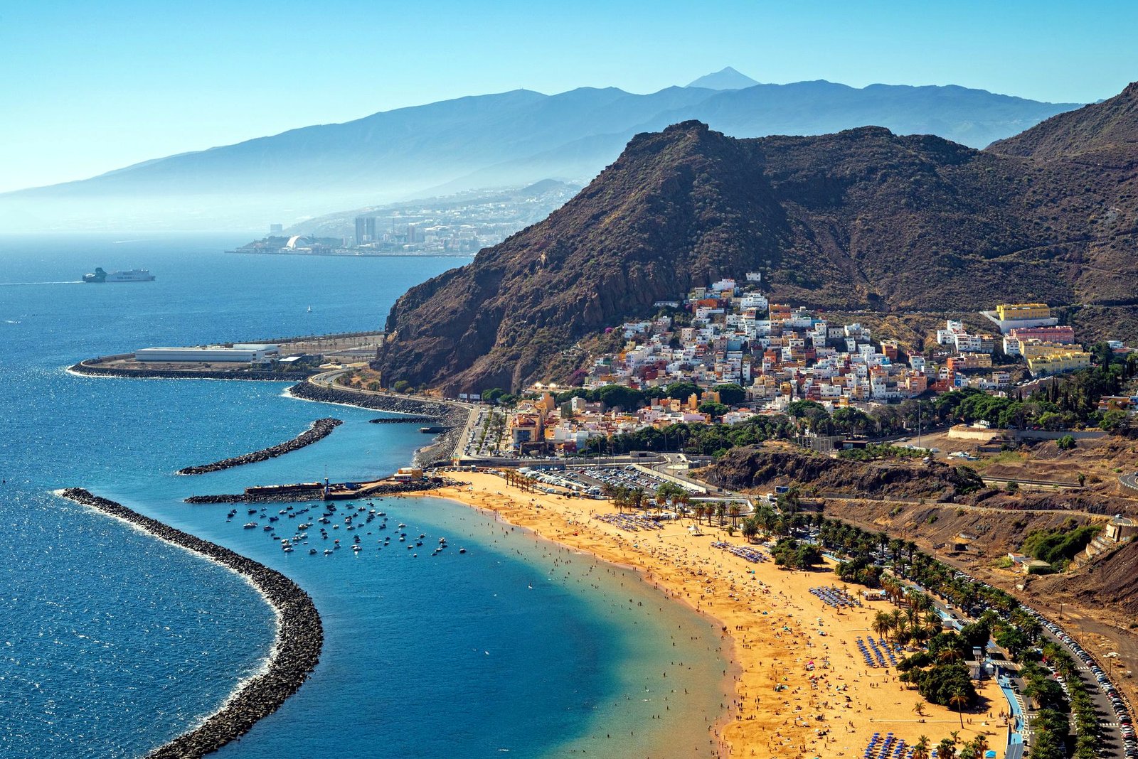 Tenerife krajina silnice