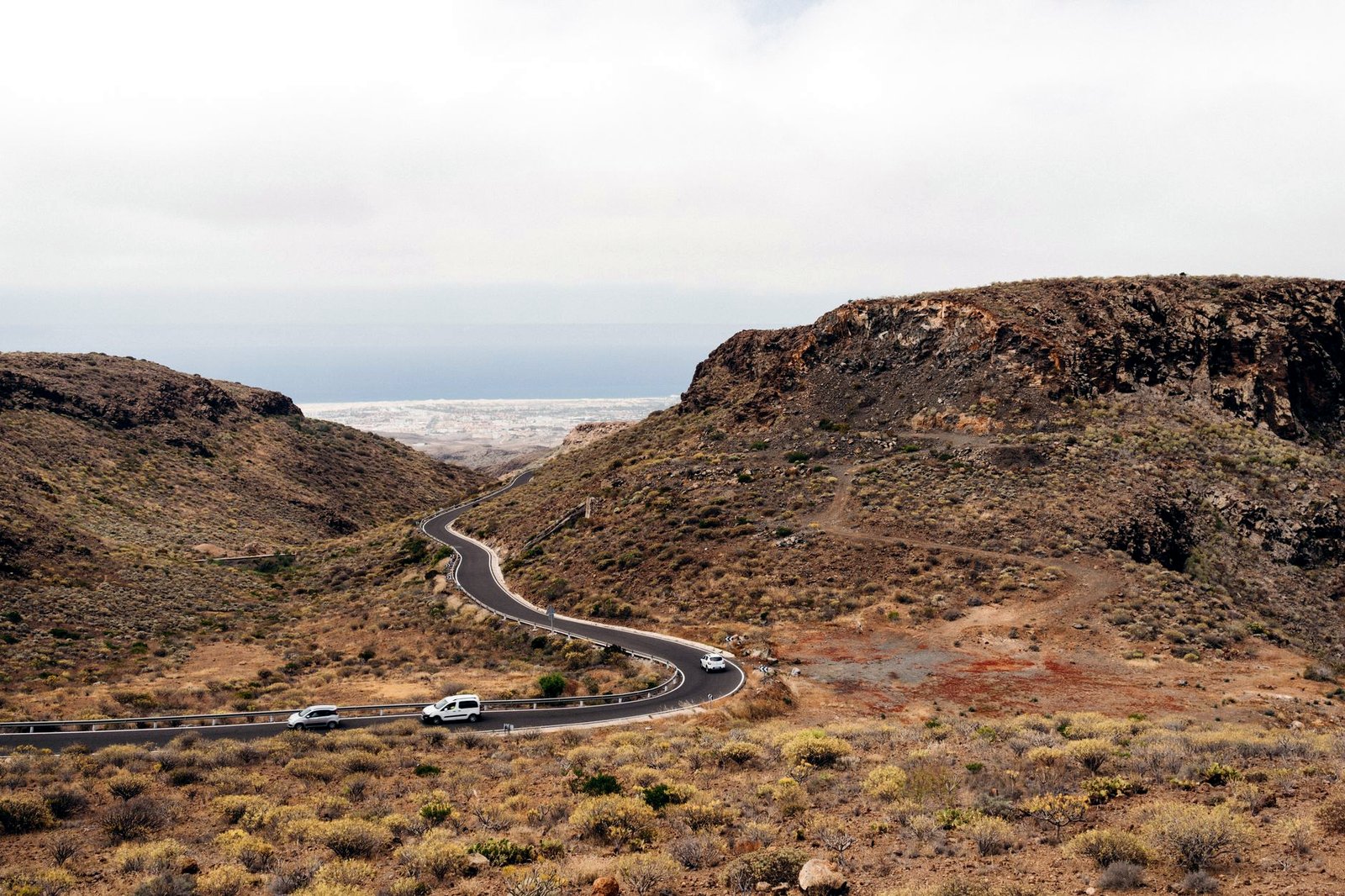 Tenerife krajina silnice