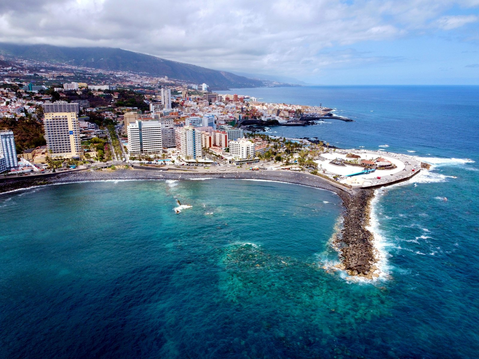 Tenerife krajina silnice