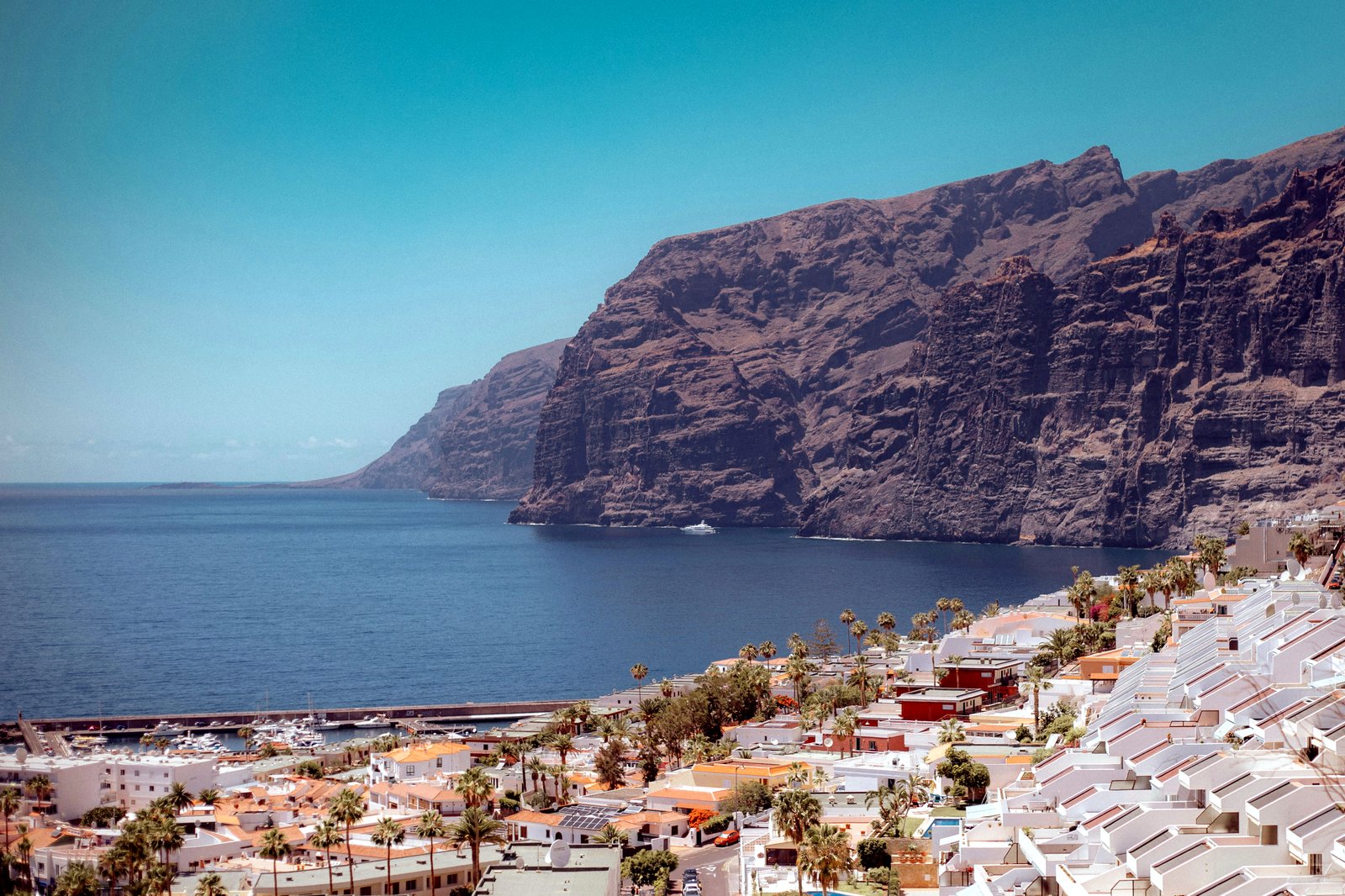 Tenerife krajina silnice