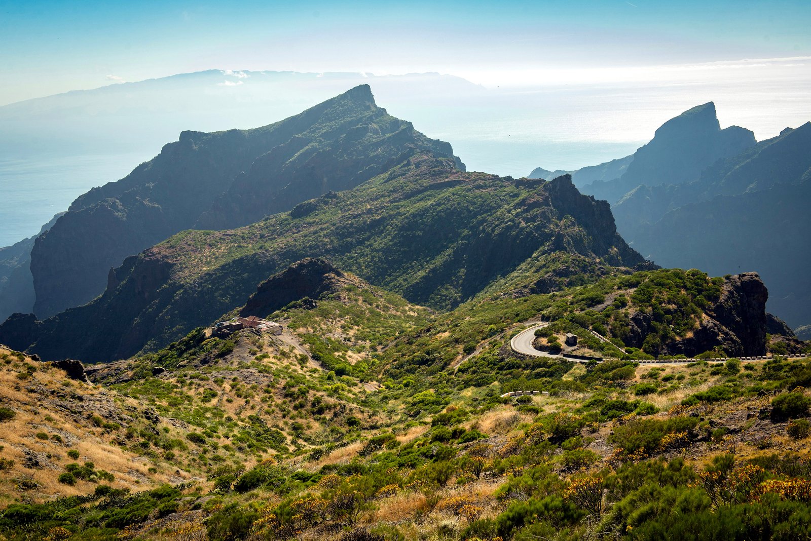 Tenerife krajina silnice