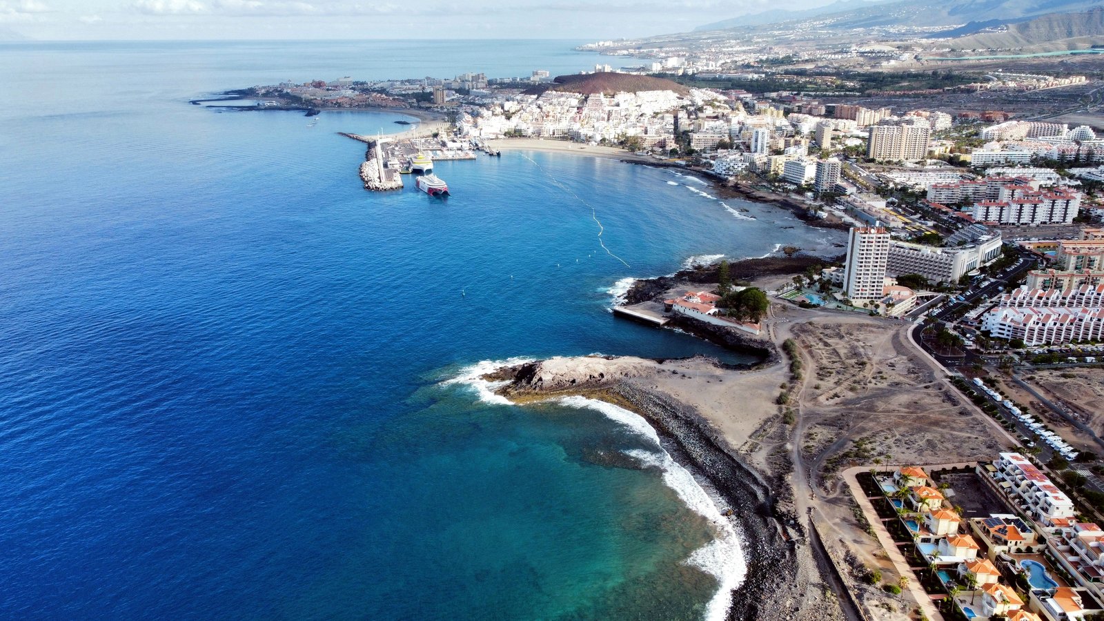 Tenerife krajina silnice